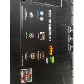 Asus tuf gaming a17 17.3" AMD Ryzen 5 - Ram 16 Go - SSD 512 Go