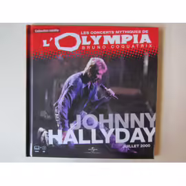Les Concerts Mythiques De L'olympia "Johnny Hallyday Juillet 2000" (Livre+Cd) : Diego - Toute La Musique Que J'aime - Gabrielle - L'envie - Je Te Promets - Que Je T'aime Etc...