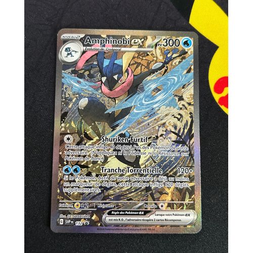 Carte Pokemon - Amphinobi Ex - Promo - Svp132 - Ev6.5 Fable Nébuleuse