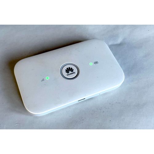 Galet 4G , Routeur Wifi portable mobile sur batterie avec emplacement pour carte SIM - Huawei Mobile WIFI E5573C - neuf dans son emballage d'origine - LTE Cat4 - Wi-Fi 2,4 GHz - battery 1500mAh