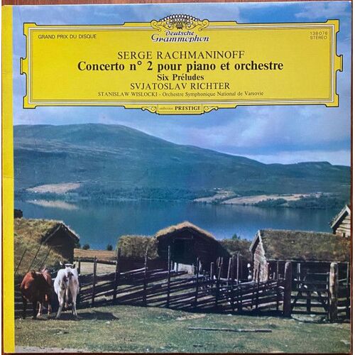 Serge Rachmaninoff*, Svjatoslav Richter*, Stanislaw Wislocki, Orchestre Symphonique National De Varsovie* – Concerto N° 2 Pour Piano Et Orchestre - Six Préludes