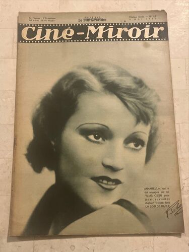 Ciné-Miroir N°318 - Mai 1931 - Couverture : Annabella | Raimu & Suzanne Dantès - 