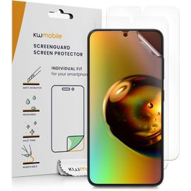 Film Protection Écran Téléphone Compatible Avec Samsung Galaxy S24 Plus Film Écran - Set 3x Film Transparent En Plastique