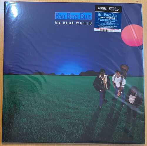 Bad Boys Blue My Blue World Blue Vinyl Lp