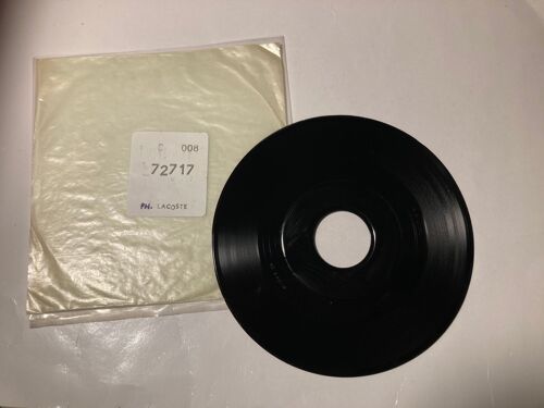 Philippe Lacoste – Dors Encore 45 Tours Test Pressing