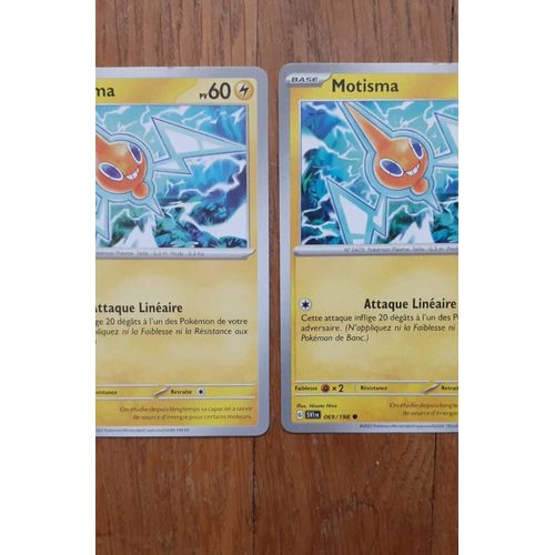 Cartes Pokémon Motisma Écarlate Et Violet