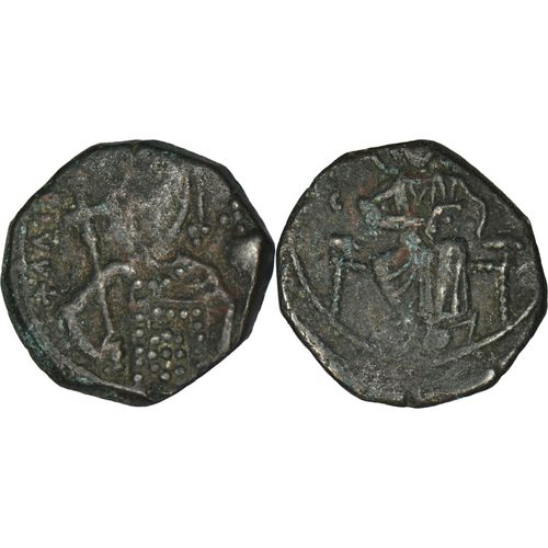 Byzance - Tetarteron - Alexis I Comnene - 1081-1118 - Constantinople - Christ Assis Tenant Les Évangiles - 2.97g--24-440