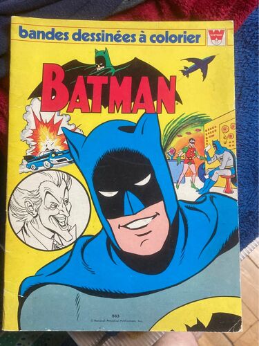 Bandes Dessinées À Colorier Batman