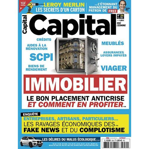 Revue Capital N°354 Mars 2021