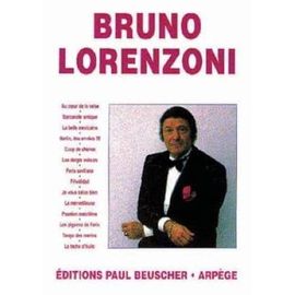Bruno Lorenzoni - Songbook Éditions Paul Beuscher