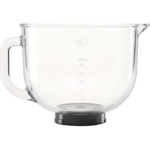 Accessoire Robot - Kenwood - Kxt754gl - Bol En Verre 5l - Compatible Lave-Vaisselle - Poignée Intégrée