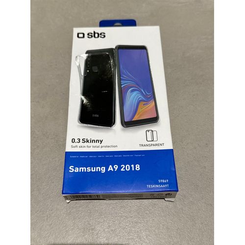Étui En Tpu Transparent Pour Smartphone Samsung A9 2018 - Marque Sbs
