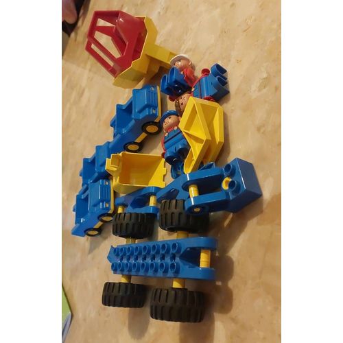 Ensemble Duplo D'engins De Chantier