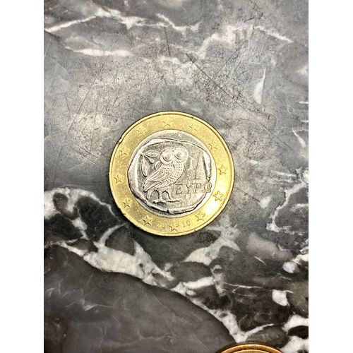 Pièce Rare D'1 Euro Grèce 2010 Hibou