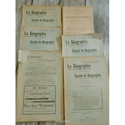 Bulletins De La Société De Géographie Paris