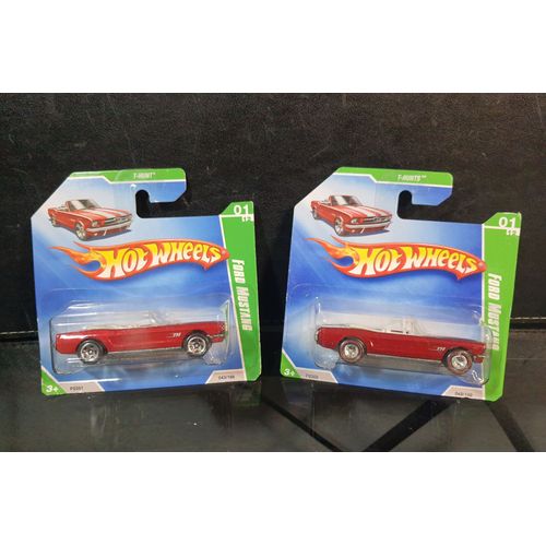 Hot Wheels 1/64_2009 Super Treasure Hunt & Regular Hunt Ford Mustang Short Cards