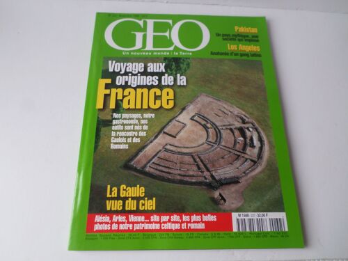Geo Magazine Voyage Aux Origines Annee 1998 - N° 237