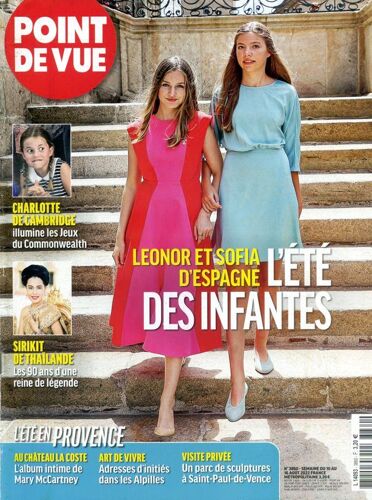 Point De Vue N+3860 Léonor Et Sofia D'espagne