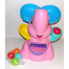 Elephant Playskool Aero Balle Rose Jouet D'eveil Soufflant Aeroballes