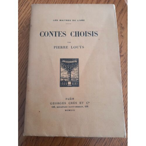Contes Choisis. Collection : Les Maîtres Du Livre