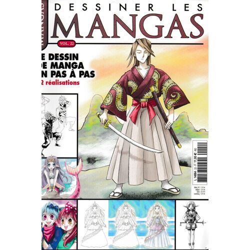 Dessiner Les Mangas Vol. 22 Le Dessin De Mangas En Pas À Pas 22 Réalisations