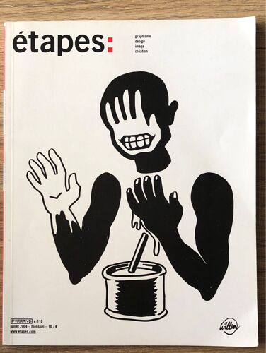 Étapes 110 Juillet 2004 Graphisme Design Image Création 