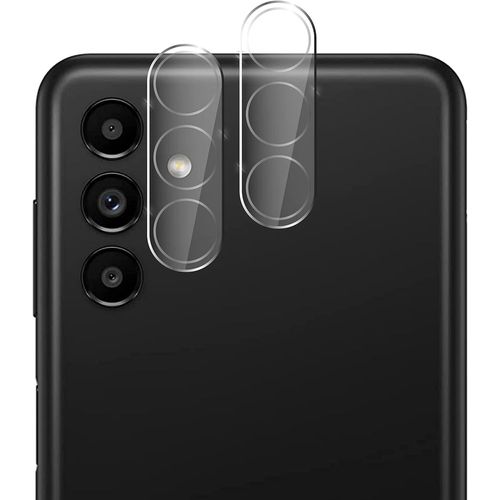 Hqcloud® Lot De 2 Protection Objectif Caméra Arrière En Verre Trempé Pour Samsung Galaxy A55 5g, Film En Verre Trempé 9h, Ultra Hd, Anti-Rayures