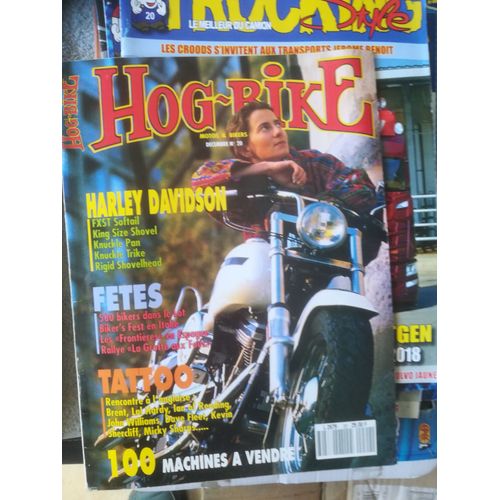 Hog Bike 20 De 1990 Harley Shovelhead,Knuckle Pan,Fxst Softail,Trike Chopper,Sportster Xlch,Electra Classic