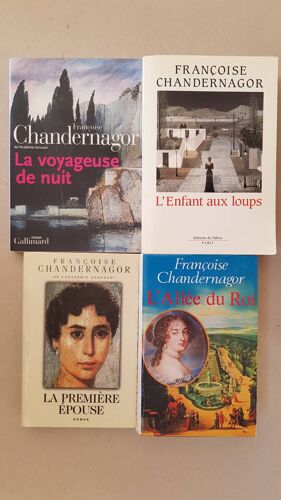 Françoise Chandernagor - Lot De 4 Livres