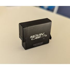 Batterie Movin'CAM Noir pour GoPro Hero 5, 6 et 7