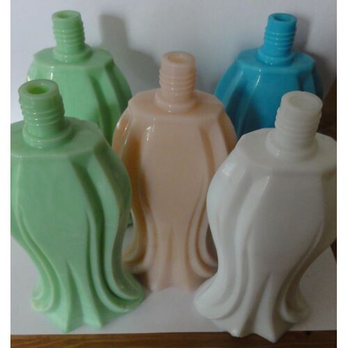 Flacon Opaline Vide Couleur Pastel