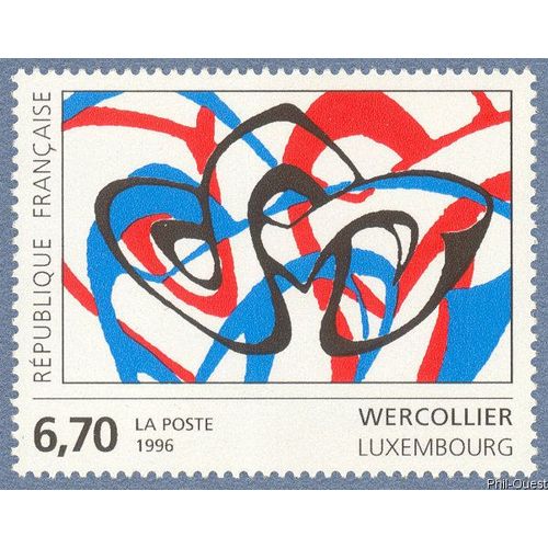 Timbre Gommé De 1996 -  Wercollier - Luxembourg - N° 2986