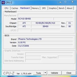 carte mère MS-7173 Acer Emachine E4042