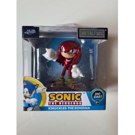 Sonic : Figurine Huckles L¿Echidne Rouge (Knuckles The Echidna) / Figurine Metallique Metalfigs