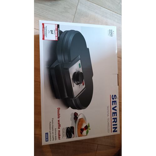 Gaufrier Severin Duo 1200W Tasteful Technology