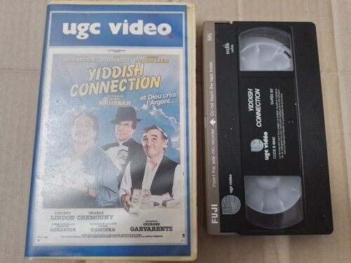 Cassette Vidéo Vhs - Yiddish Connection - Charles Aznavour