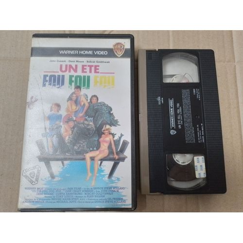 Cassette Vidéo Vhs - Un Été Fou Fou Fou - John Cusack