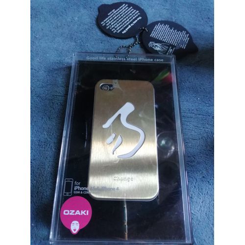 Coque Ozaki Pour Iphone 4 Et Iphone 4s Modèle Change Or