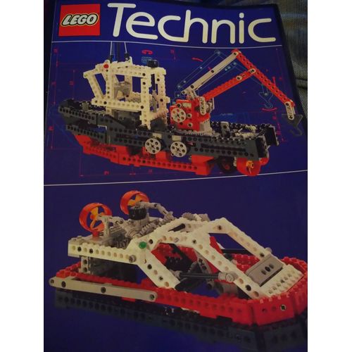 Guide de construction LEGO Technic 8839 chalutier Overboard bateau de pêche