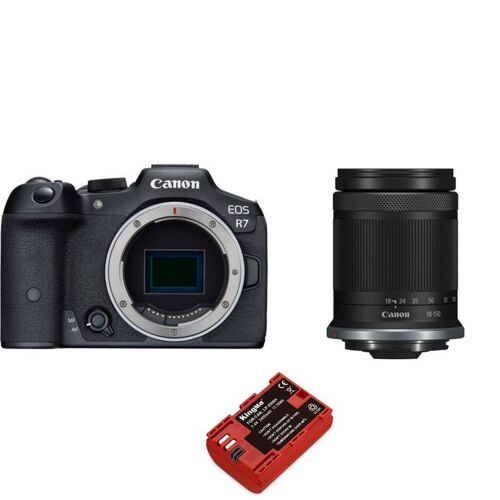 Canon EOS R7 Kit RF-S 18-150mm IS STM+Batterie Kingma 2400mAh (Canon LP ...