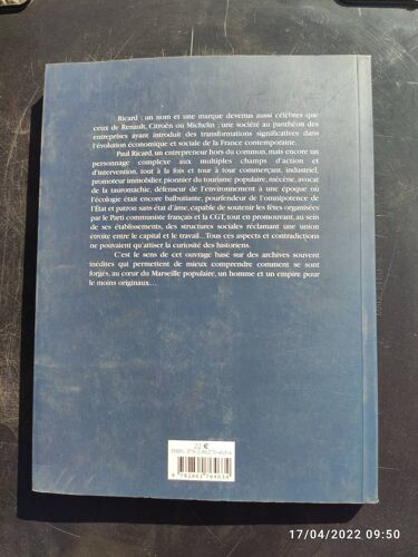 Paul Ricard Et Le Vrai Pastis De Marseille