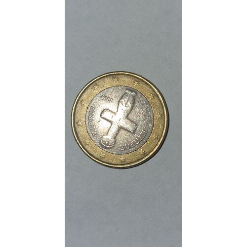 Piece De Monnaie 1 Euro Chypre 2008 En Très Bonne État