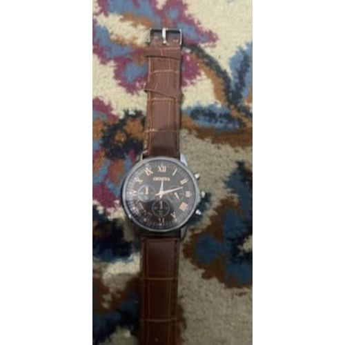 Senolighigh Montre À Quartz Étanche Pour Homme, Ceinture De Luxe, Mode, Ronde, Affaires, Étudiant, Sport, Horloge Lumineuse