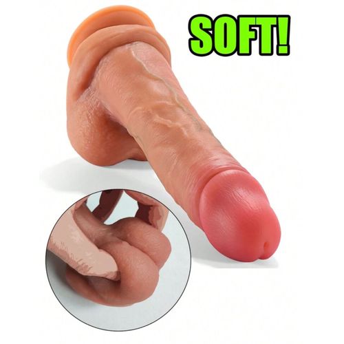 Gros Gode Pénis Monstrueux Avec Vaines Jouets Sexuels Anal Énorme Gode 17cm