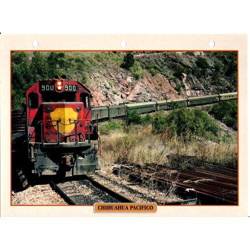 Fiche Trains De Légende Chihuahua Pacifico