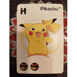 Grande Carte Rare ( 12 Cm X 8 Cm ) Pokemon De 2005 Nintendo Game Freak = Pikachu