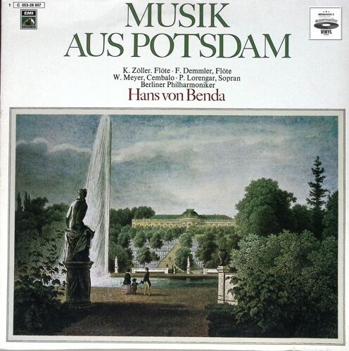 Hans Von Benda - Bach - Quantz - Graun - Der Grosse - 1961