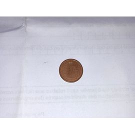 Pièce 1 Centime Espagne 1999
