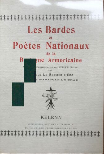 Les Bardes Et Poètes Nationaux De La Bretagne Armoricaine
