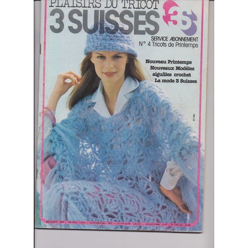 Plaisirs Du Tricot 3 Suisses N° 4 Tricots De Printemps